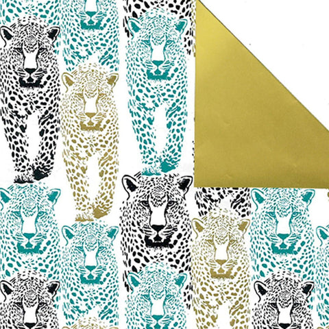 Inpakpapier Cheetah Goud - Kadopapier.net