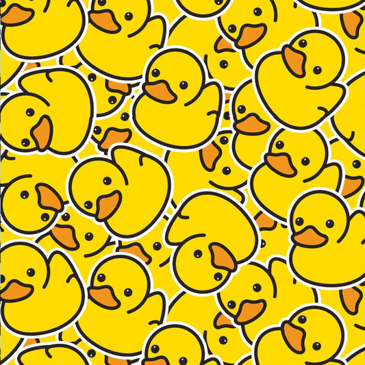 Inpakpapier Ducky - Kadopapier.net