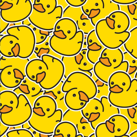 Inpakpapier Ducky - Kadopapier.net