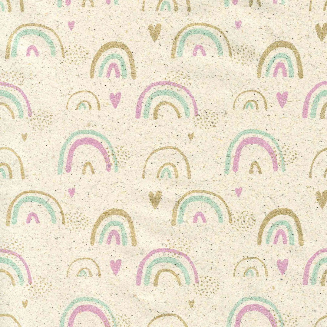 Inpakpapier Lucky Rainbow - Kadopapier.net