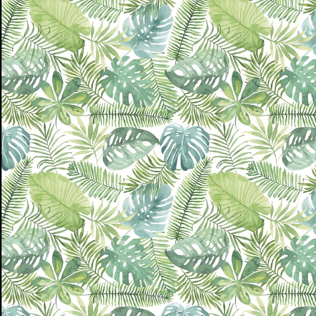 Inpakpapier Tropical Leaves - Kadopapier.net