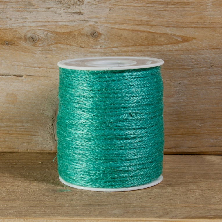 Jute touw Turquoise - Kadopapier.net