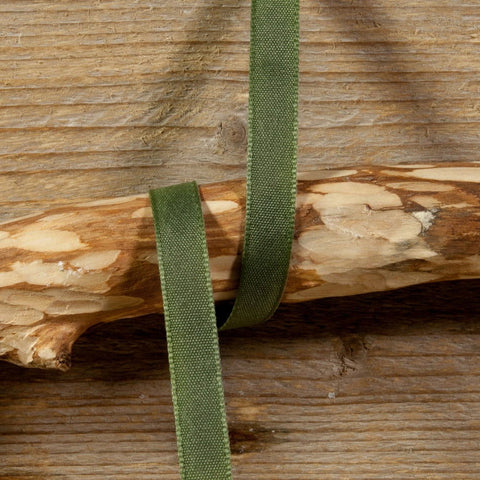 Katoenen kadolint Mosgroen - Kadopapier.net