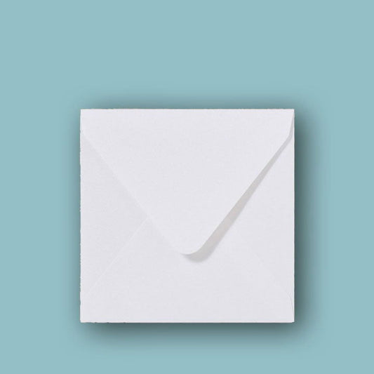 Metallic Envelop Wit vierkant - Kadopapier.net