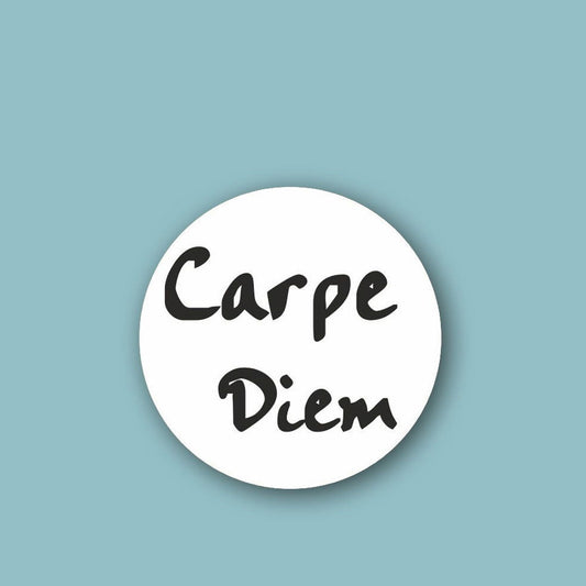 Old School etiket Carpe Diem - Kadopapier.net