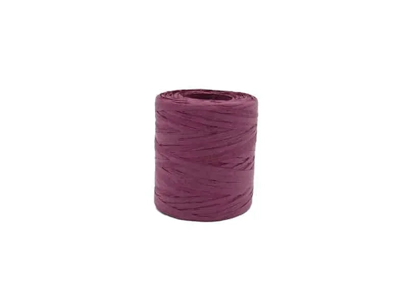 Papier raffia Bordeaux - Kadopapier.net