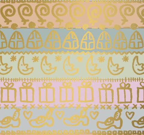 Sintpapier Symbols Pastel - Kadopapier.net