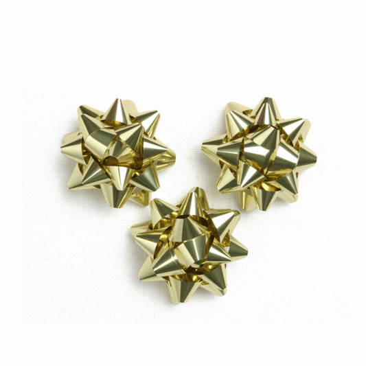 Starbow metallic Goud XL - Kadopapier.net