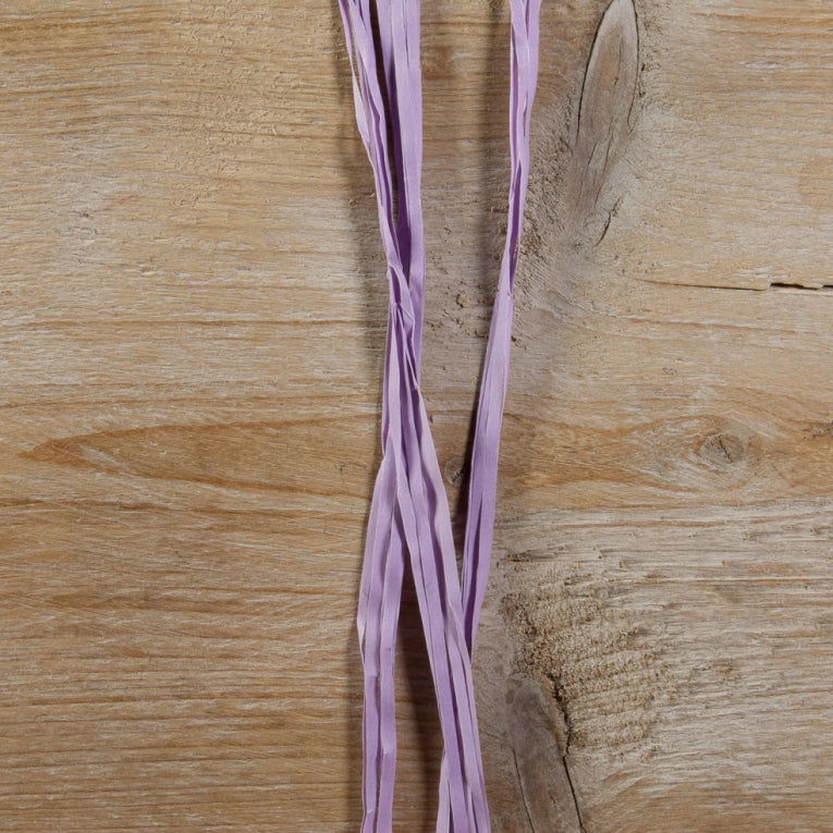 Synthetische raffia Lavendel - Kadopapier.net