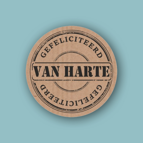 Van Harte rond kraft - Kadopapier.net